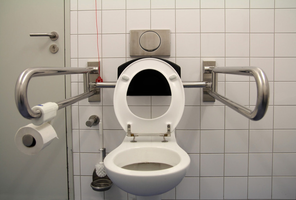 toalete para deficientes
 - Foto, Imagem