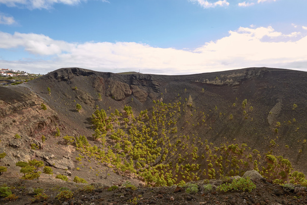 Kráter sopky San Antonia v Las Palmas na Kanárské ostrovy - Fotografie, Obrázek