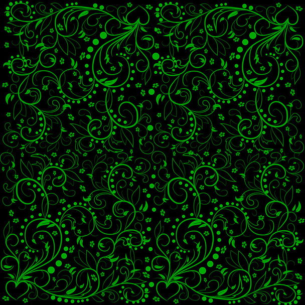 Зелене листя з абстрактними гойдалками, листям і серцем
 - Фото, зображення