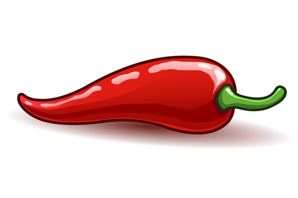 Red chili pepper - Vector, Image