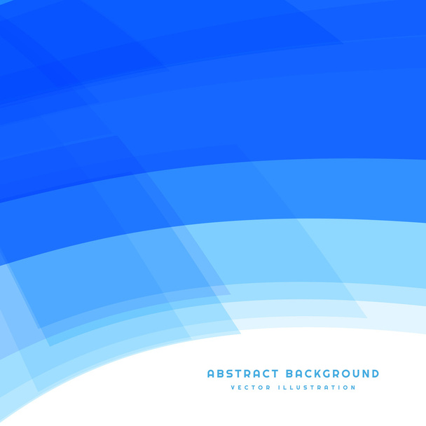 blue wave background vector illustration - Vector, Image