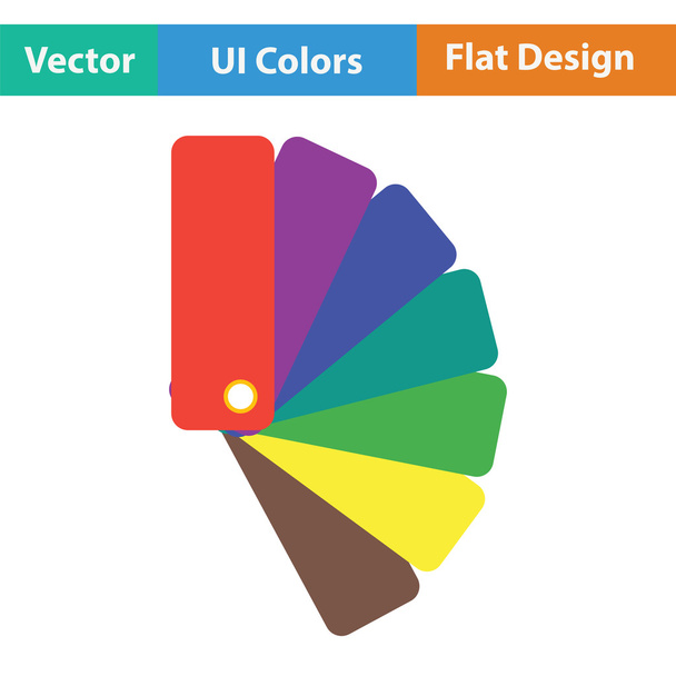 Icono de muestras de color
 - Vector, imagen