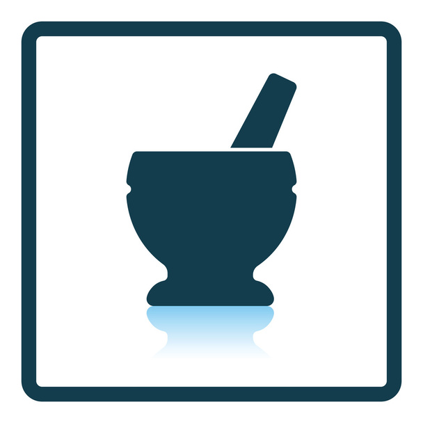 Mortar and pestle icon - Vector, Image