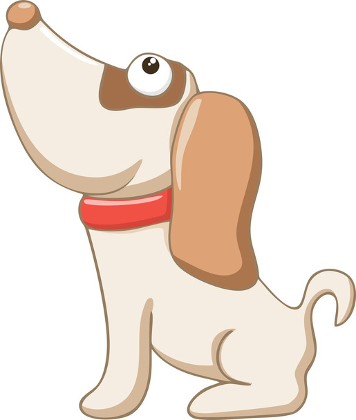 Puppy Σκύλος Cartoon - Διάνυσμα, εικόνα
