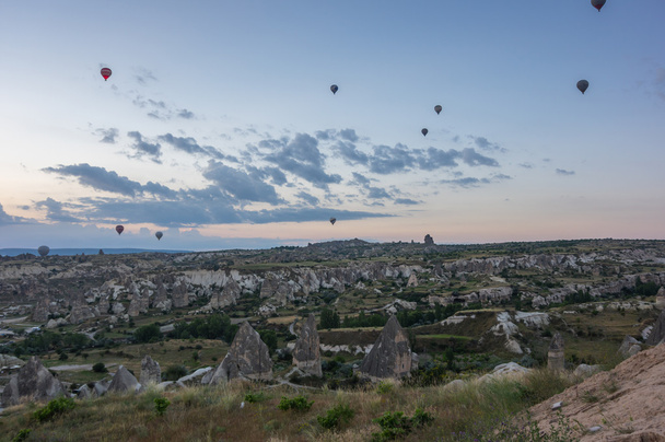 Hot Air Balloons over Cappadocia - Foto, Imagen