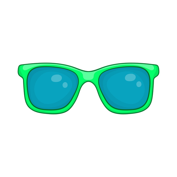 Glasses icon, cartoon style - Vektor, Bild
