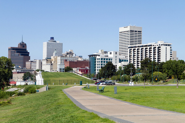 Memphis parku panoramę centrum - Zdjęcie, obraz