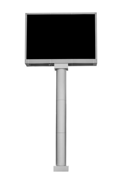 Светодиодный рекламный щит изолирован,
 - Фото, изображение