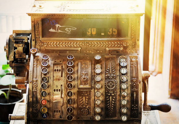Vintage cash register - Foto, Bild