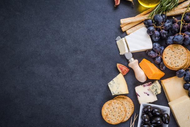 sélection fromage bordure fond
 - Photo, image