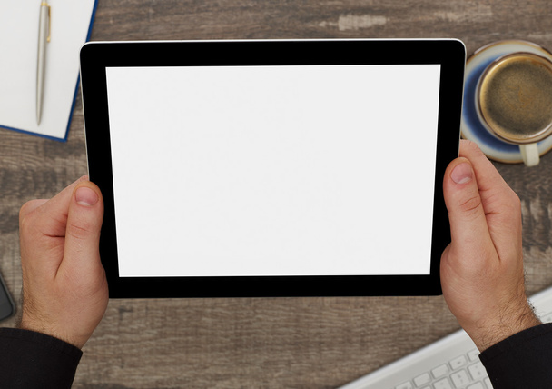 Blank screen on digital tablet - Photo, Image