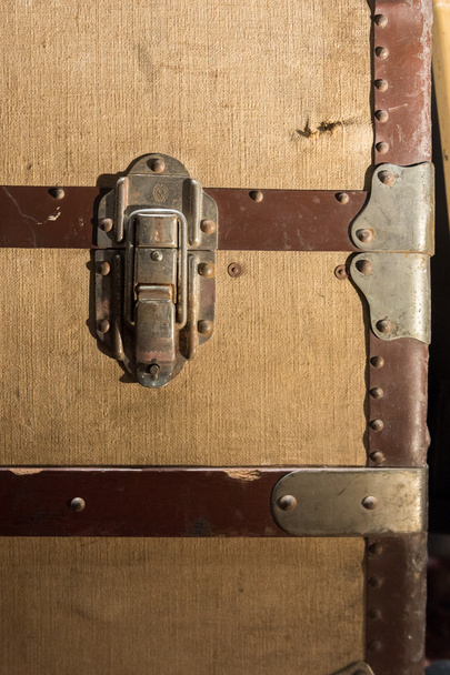 Vintage bagażnika Lock - Zdjęcie, obraz