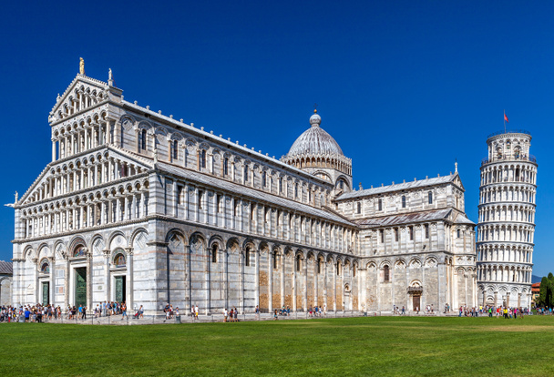 Cathedral of Pisa in Italy in the summer day. - Photo, Image