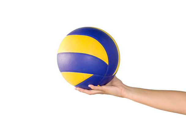volleybal in hand. - Foto, afbeelding