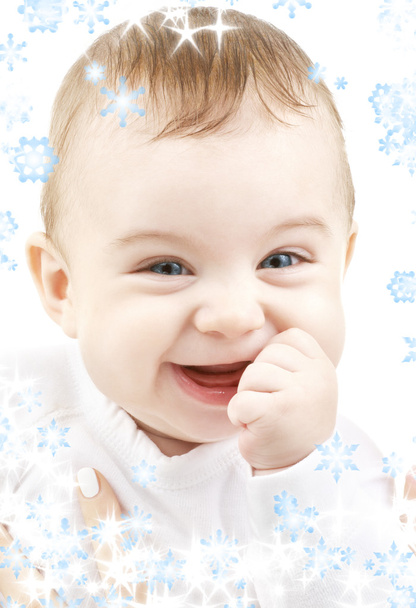Laughing baby - Фото, изображение