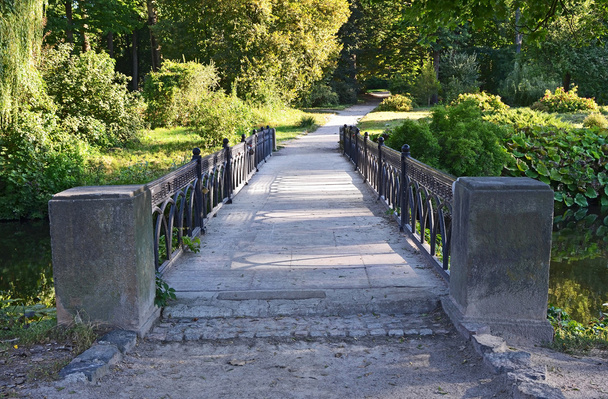 Stone park bridge - Photo, Image