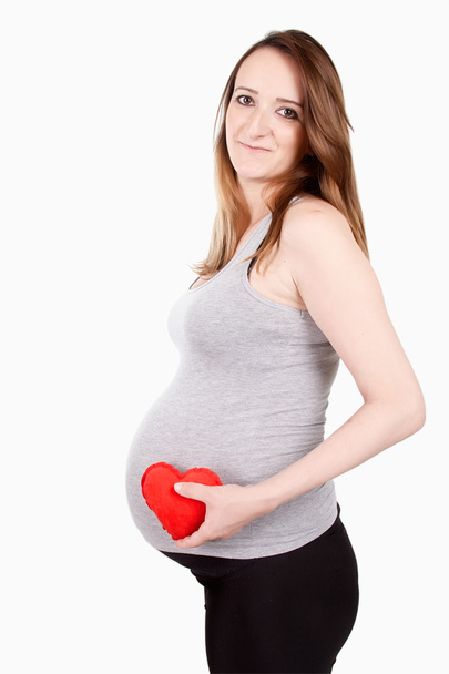 Pregnant woman photo - Foto, afbeelding
