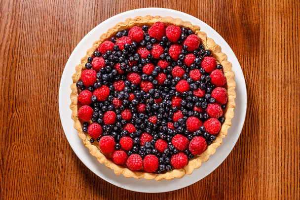 tarta de pastel de frutas
 - Foto, Imagen