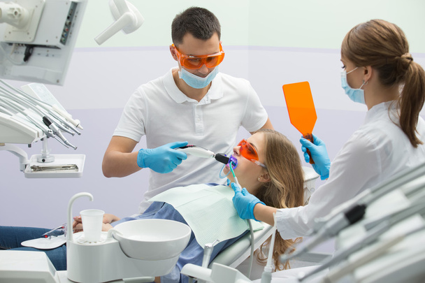 Girl in dentistry - Zdjęcie, obraz