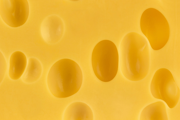 Textúra a svájci sajt, közelkép - Fotó, kép