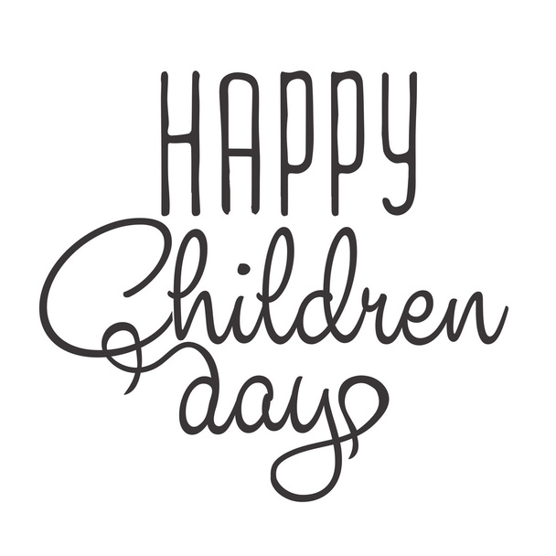happy childrens day - Вектор,изображение
