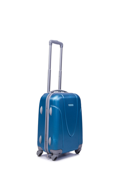Suitcase isolated on the white background - Foto, Imagem