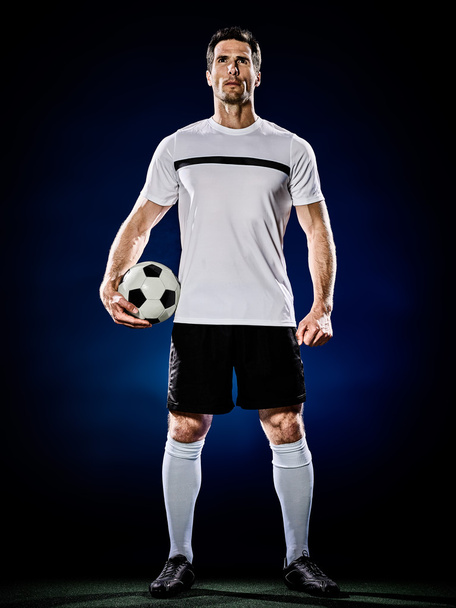 soccer player man isolated - Photo, image