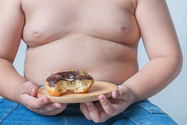 donut en obeso gordito chico
  - Foto, imagen