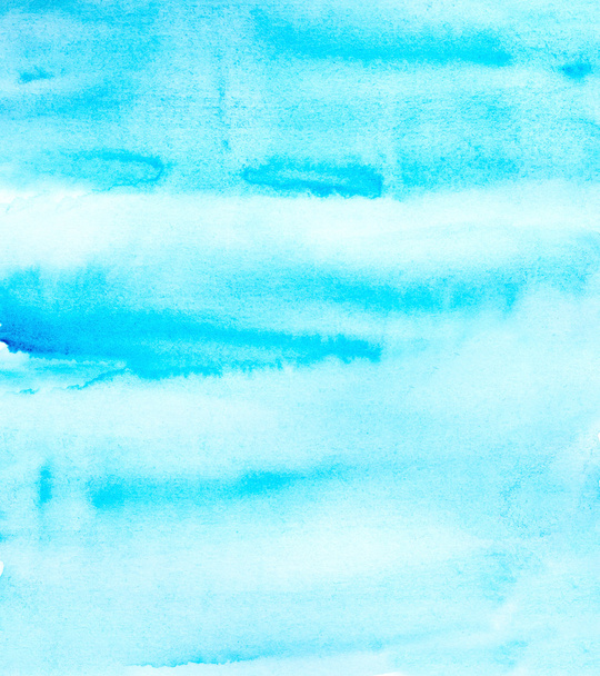 light blue abstract background with watercolor texture - 写真・画像