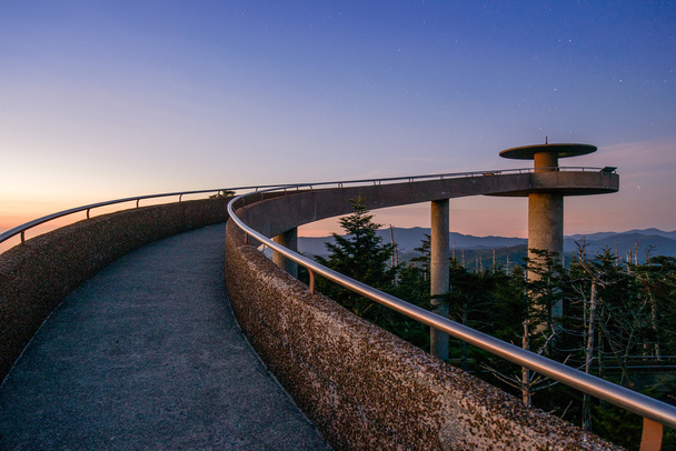 Clingman 's Dome in the Smoky Mountains
 - Фото, изображение