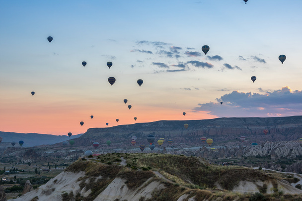 Hot Air Balloons over Cappadocia - Photo, Image
