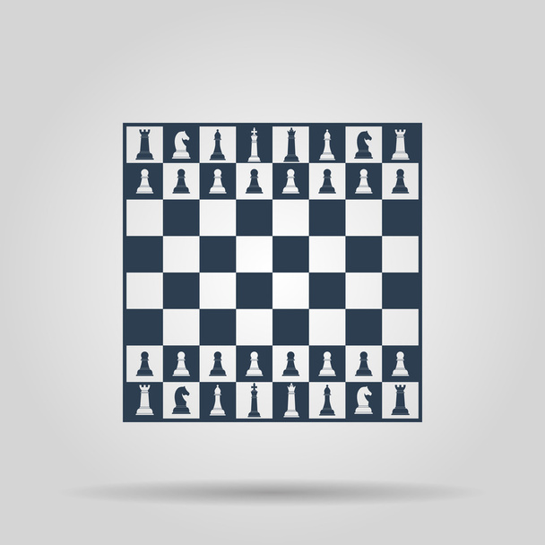 Quadro de xadrez. Ilustração do conceito de vetor para design
. - Vetor, Imagem