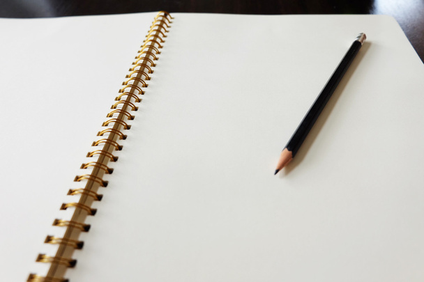 notebook and pencil ready for knowlage - 写真・画像