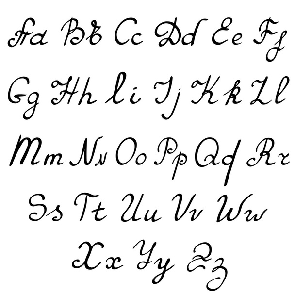 vecteur main réelle Alphabet
 - Vecteur, image