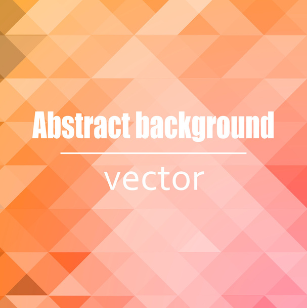 Abstract mosaic background. - Vector, imagen