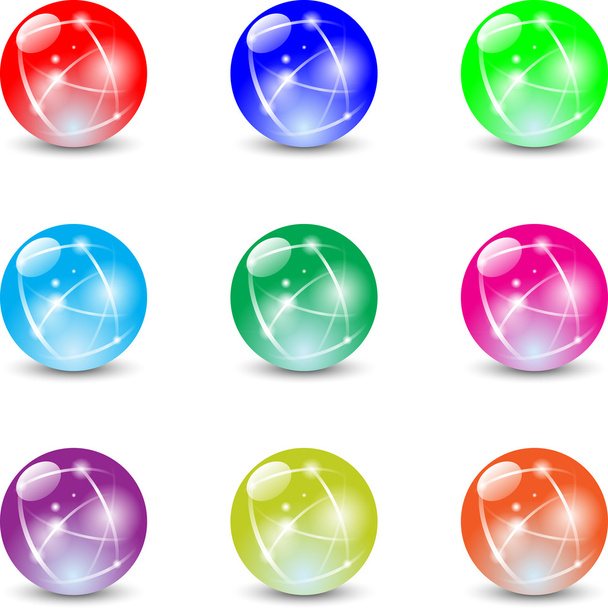 Marbles - Vector, Image