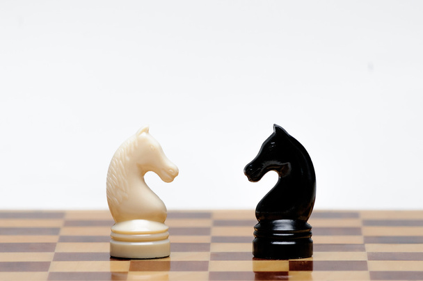 The chess game - Foto, Imagem