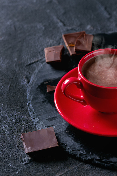 Cup of hot chocolate - Fotoğraf, Görsel
