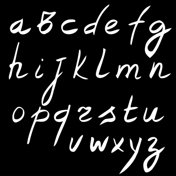 Hand drawn alphabet. - Вектор, зображення