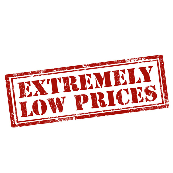 Extreem lage prijzen - Vector, afbeelding