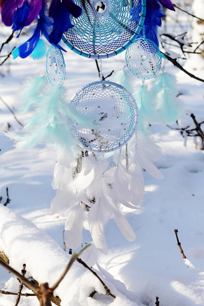 photo of a dreamcatcher made by hand - Photo, Image