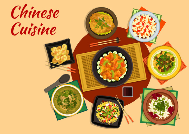 illallinen kiinalainen ruoka kuvake
 - Vektori, kuva