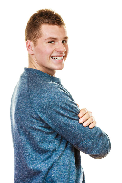 Young man casual style portrait isolated - Foto, imagen