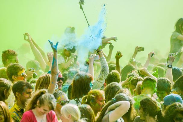 celebrated as a festival of colors - Foto, afbeelding