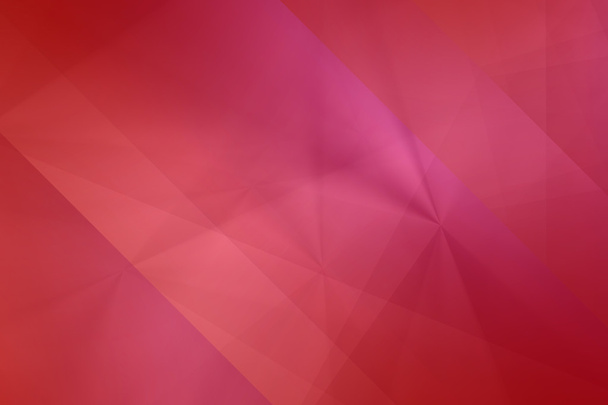抽象的な赤い多角形のモザイクの背景 - 写真・画像