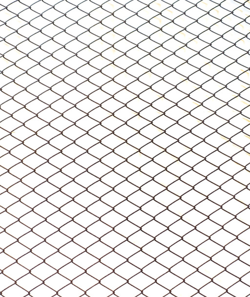 Zaun aus Stahlgitter  - Foto, Bild