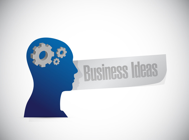 business ideas thinking person sign concept - Photo, image