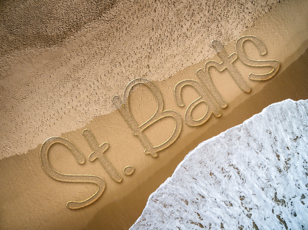 St Barts na pláži - Fotografie, Obrázek