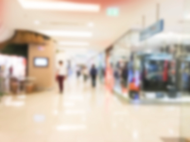 Abstract blur shopping mall - Photo, Image