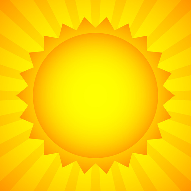 zomer zon pictogram element - Vector, afbeelding